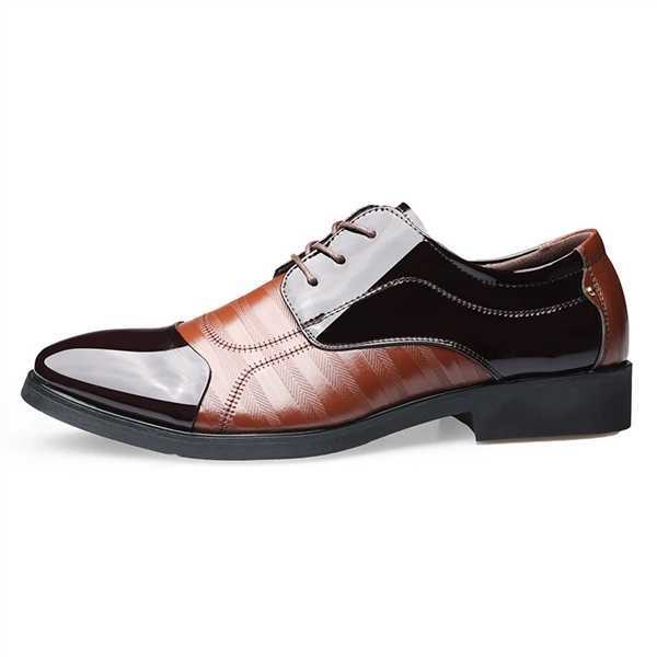 CSONS™ | Oxford Patent Leather Shoes