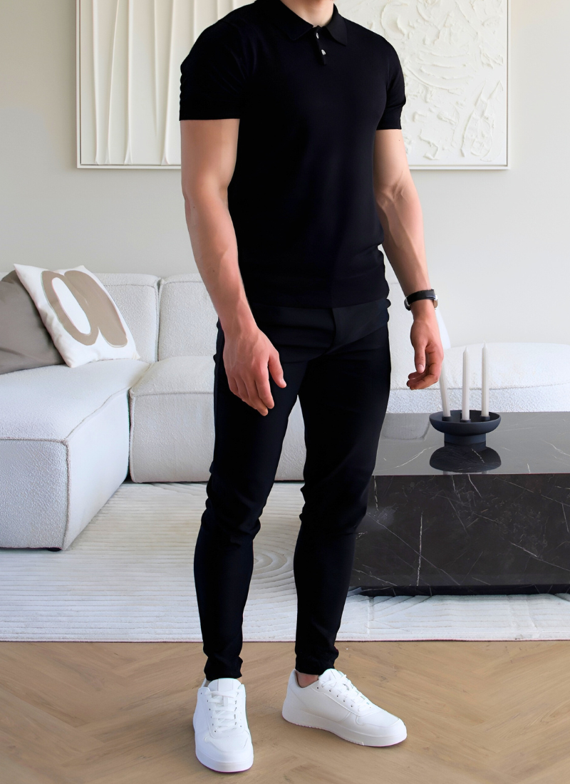 CSONS™ | Lightweight chinos - black