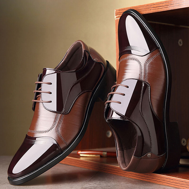 CSONS™ | Oxford Patent Leather Shoes