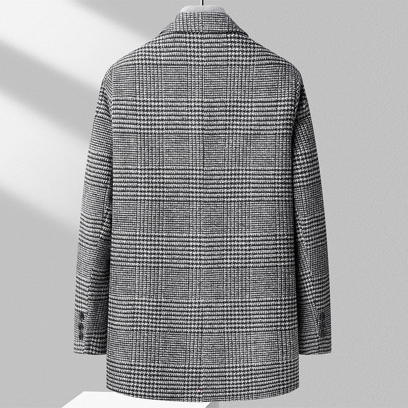 CSONS™ | Bellucci Wool Houndstooth Coat