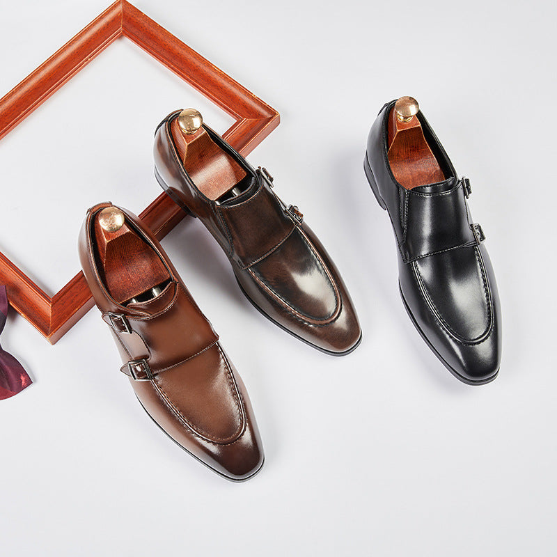 CSONS™ |  Double Monk Strap Dress Shoes